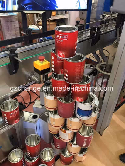 High Speed Paint Jerrican Labeling Machine