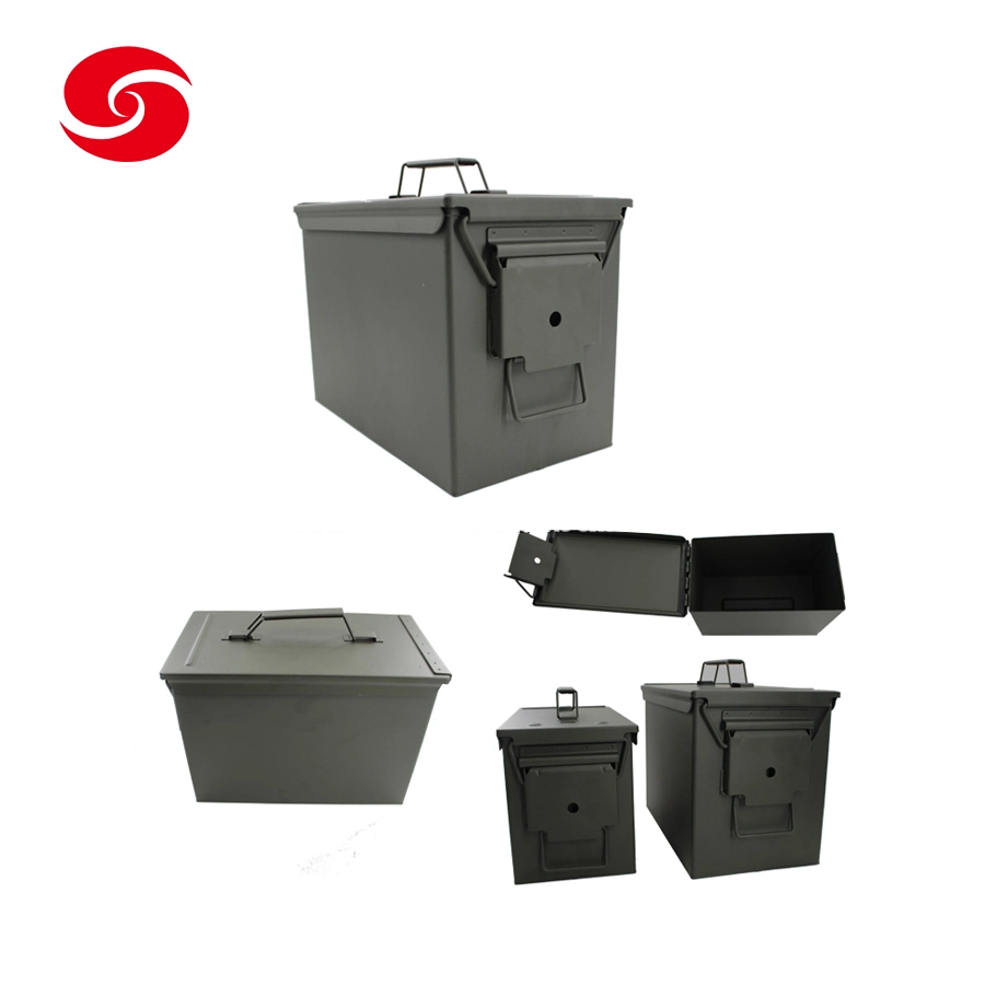 M2a1 Gd1002 Metal Ammo Can Metal Bullet Storage Tool Can/Aipu Wholesale Waterproof Military Metal Ammo Can